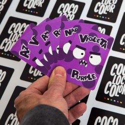 Juego de mesa y cartas para niños: Coco Loco Color