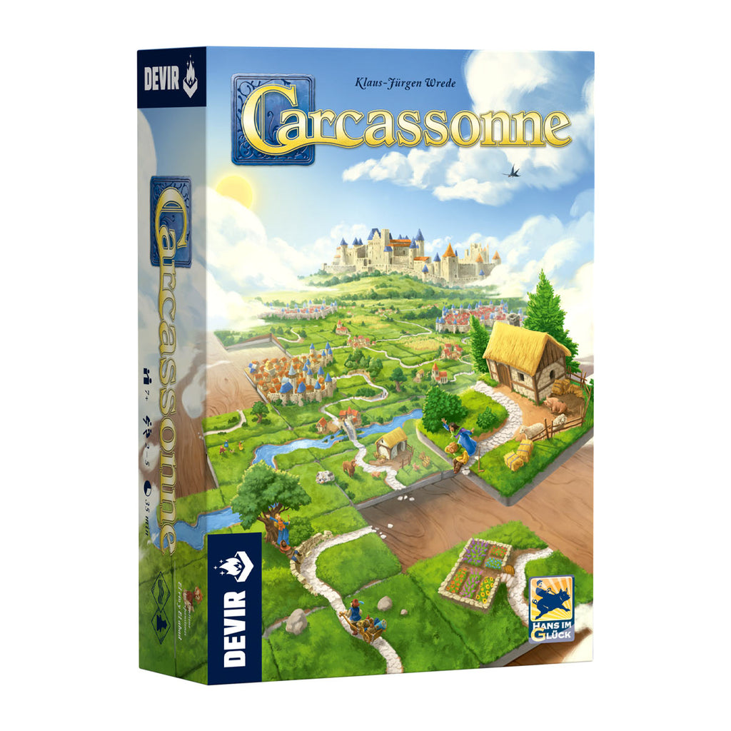 Carcassonne Juego de Mesa Devir