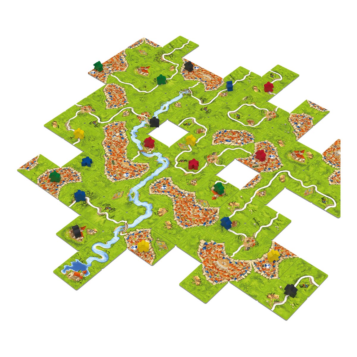 Carcassonne Juego de Mesa Devir