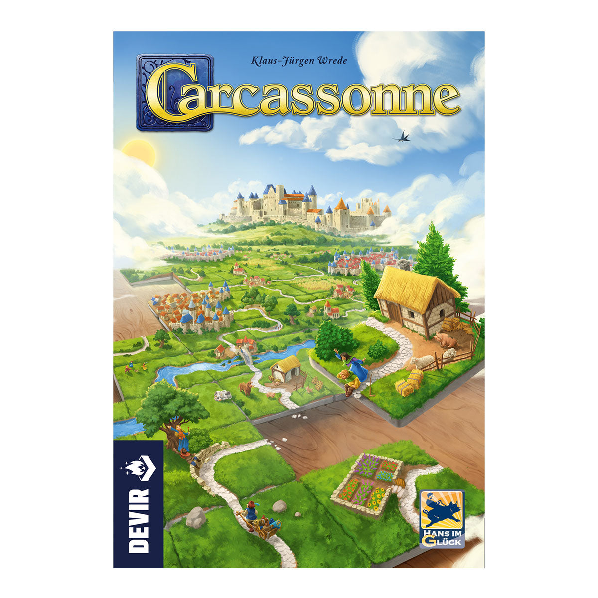 Carcassonne Juego de Mesa Devir