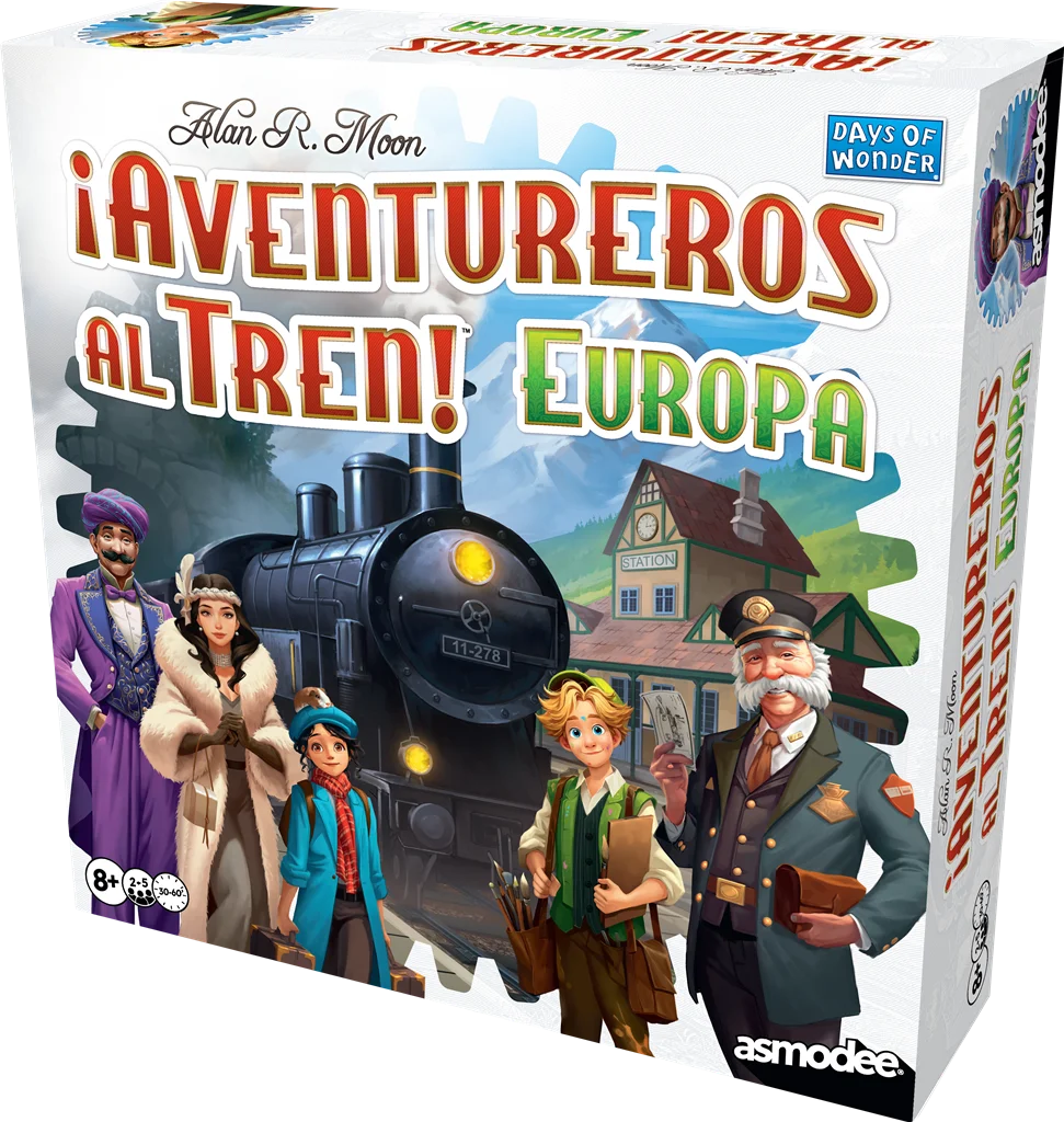 Aventureros al Tren Europa – Juego de Mesa de Estrategia