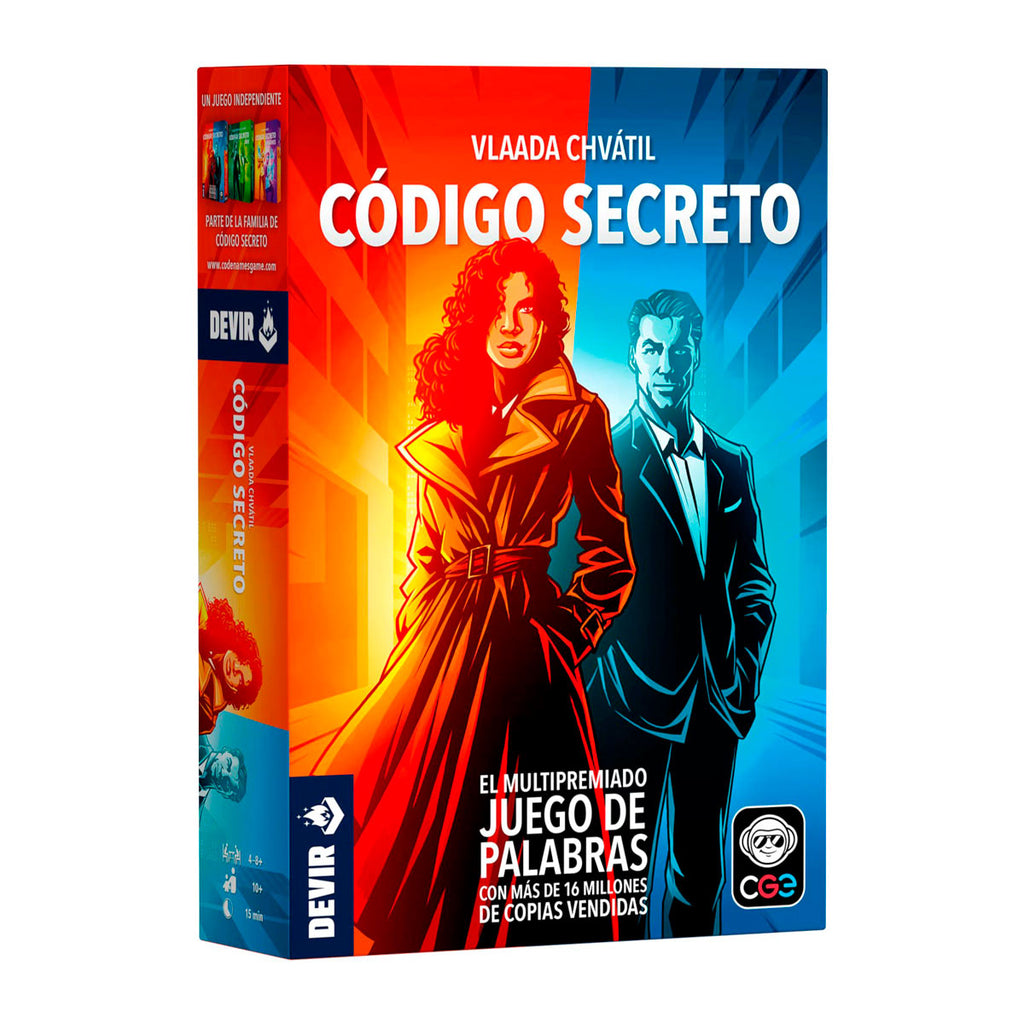 Código Secreto juego de cartas
