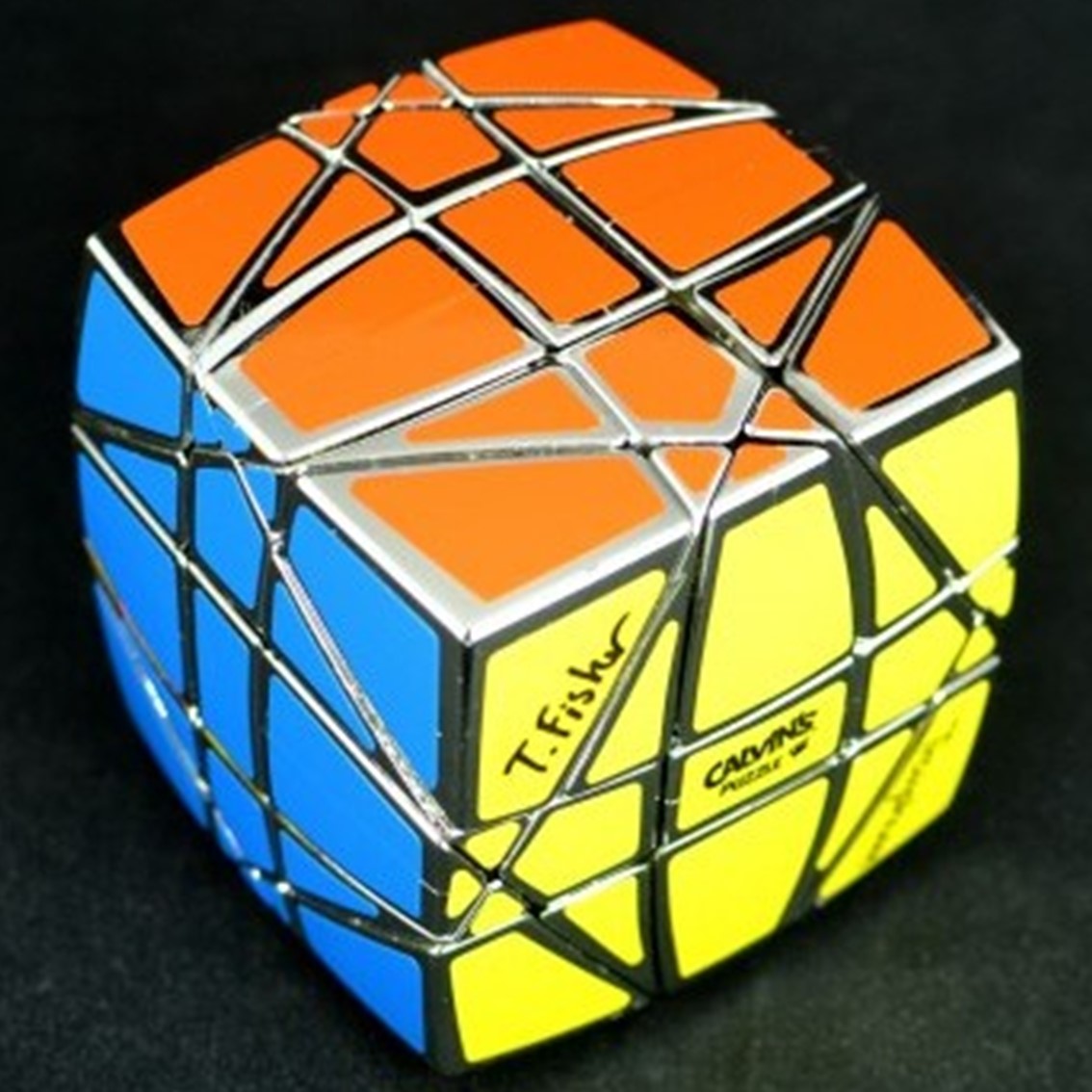 Cubo rubik calvin"s hexaminx plata