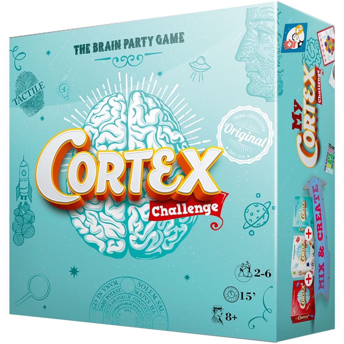 Juego mesa asmodee cortex challenge pegi