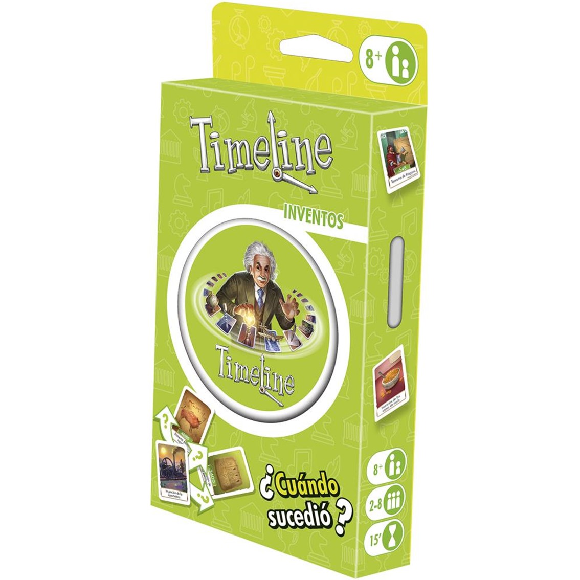 Juego mesa asmodee timeline blister: inventos