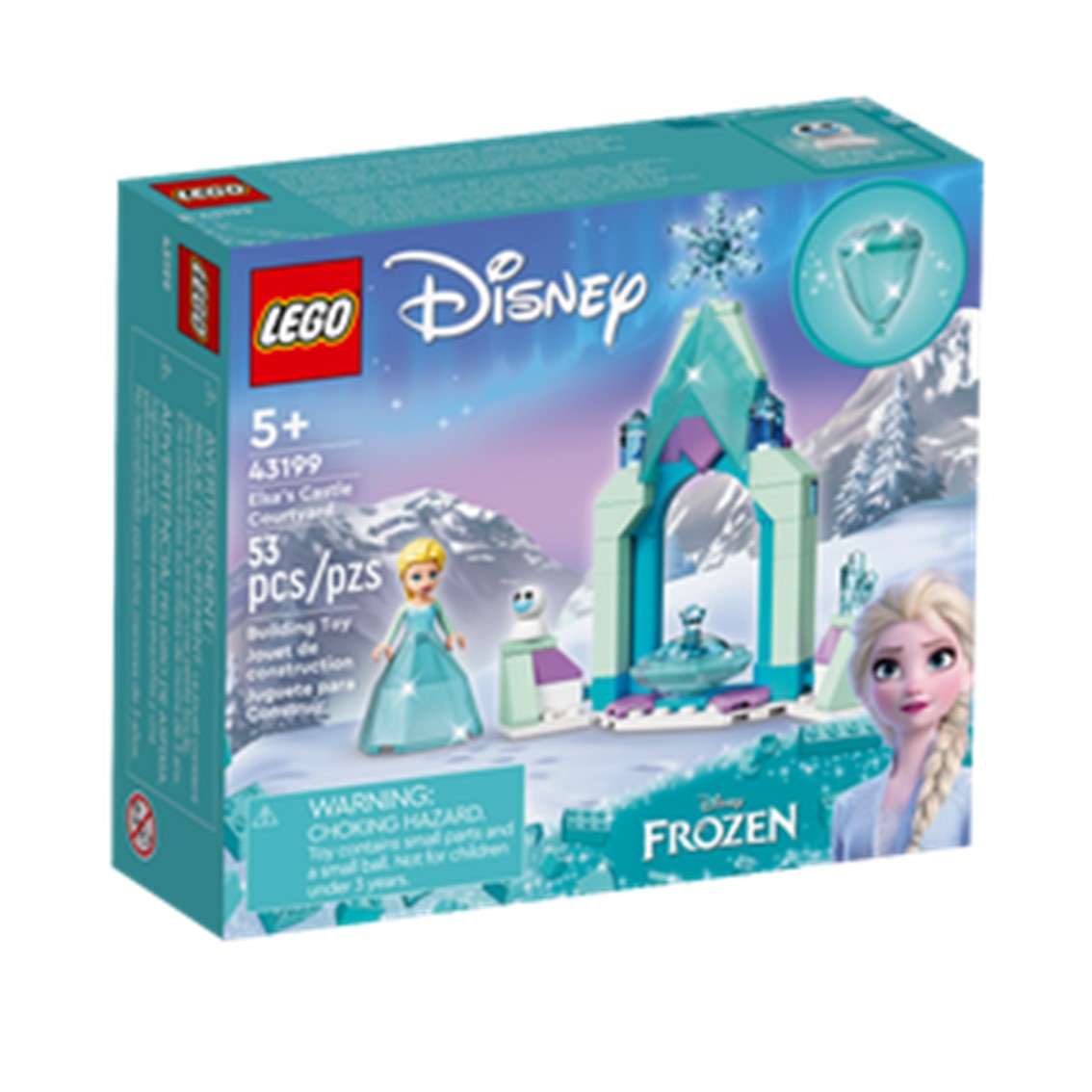 Lego disney patio del castillo elsa