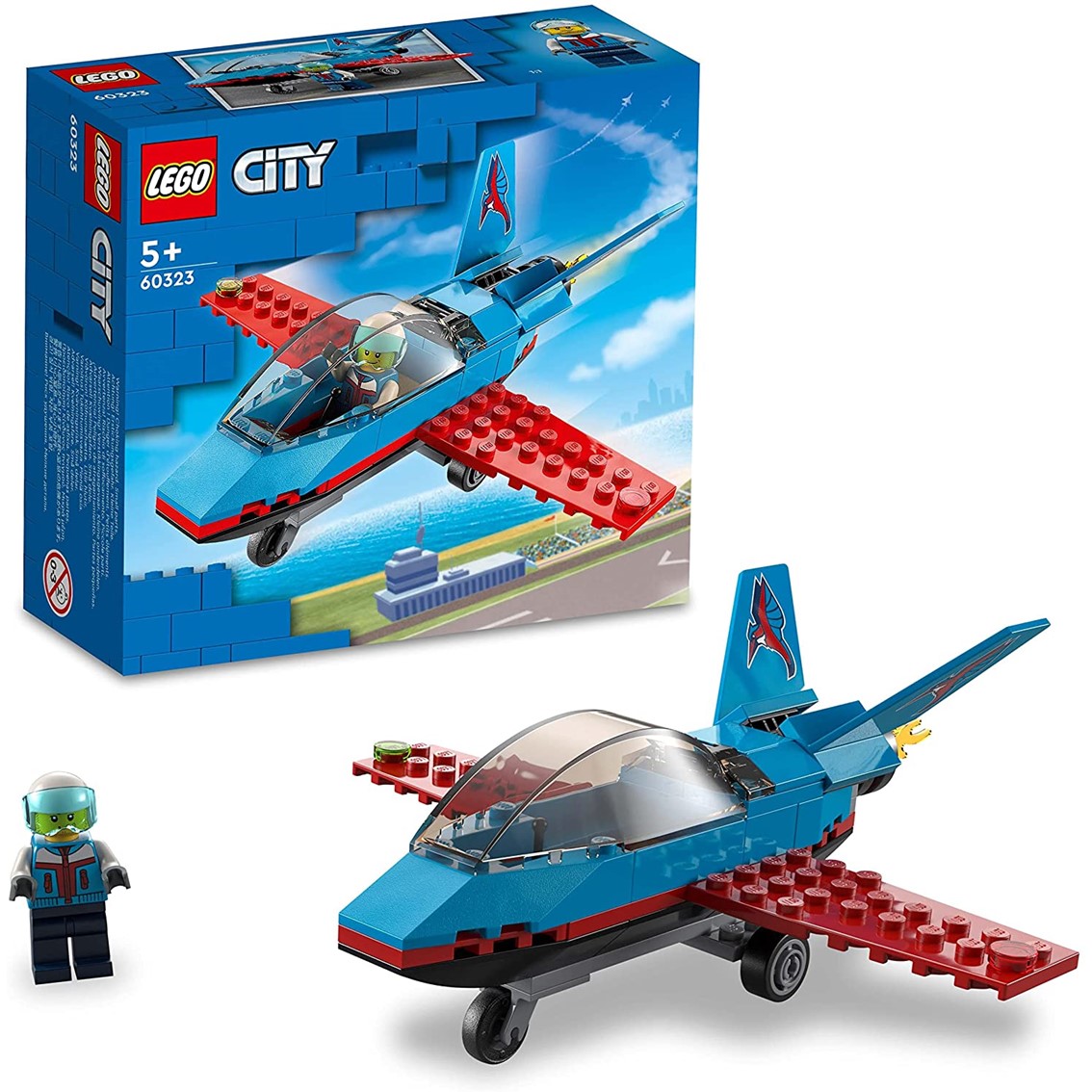 Lego city avión acrobático